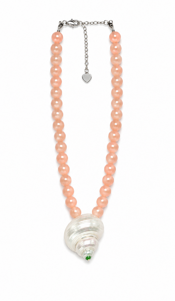 PINK SHELL NECKLACE