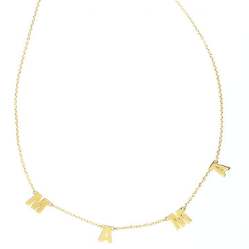 PERSONALISED 1 LETTER NECKLACE FROM